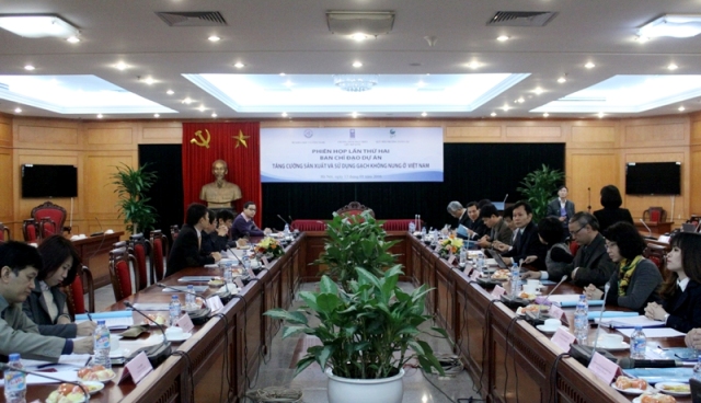  Phiên họp lần thứ 2 Ban Chỉ đạo Dự án Tăng cường sản xuất và sử dụng gạch không nung ở Việt Nam